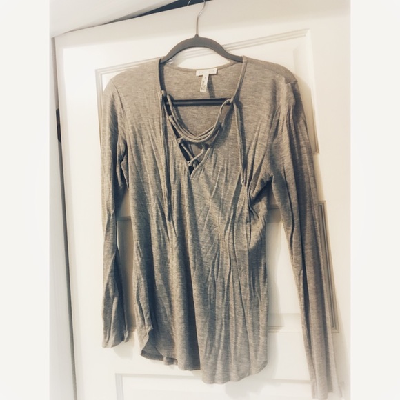 Long sleeve cross cross shirt - Picture 1 of 1